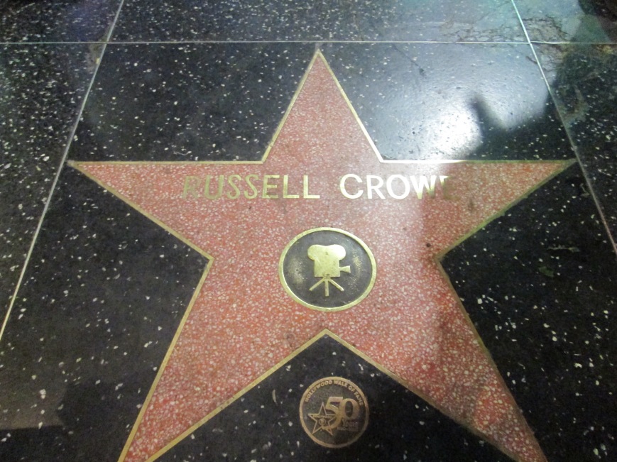 Walk of Fame Russell Crowe